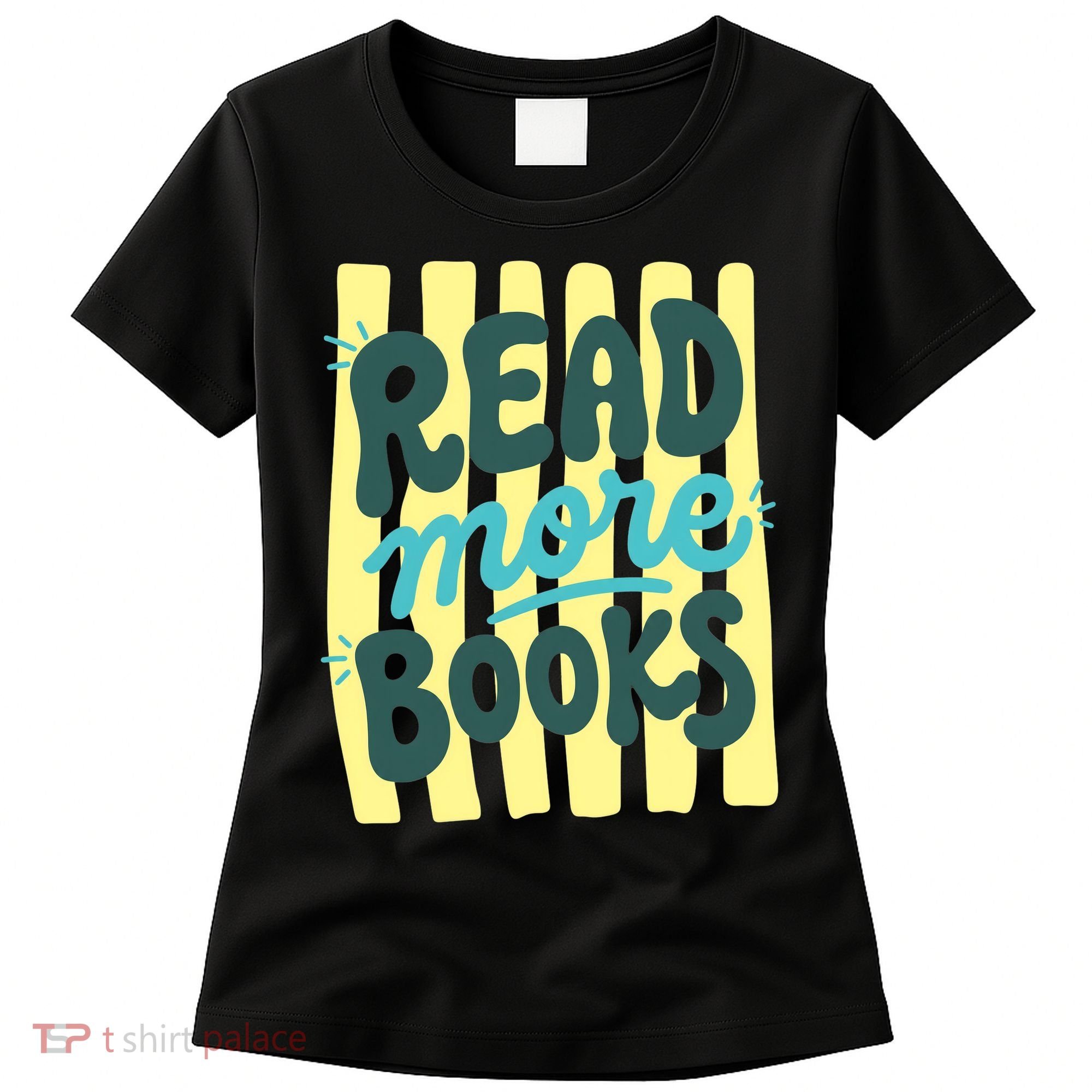Read More Books Stripes Bookish Gift Women's T-Shirt