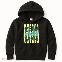 Read More Books Stripes Bookish Gift Kids Hoodie thumb 0