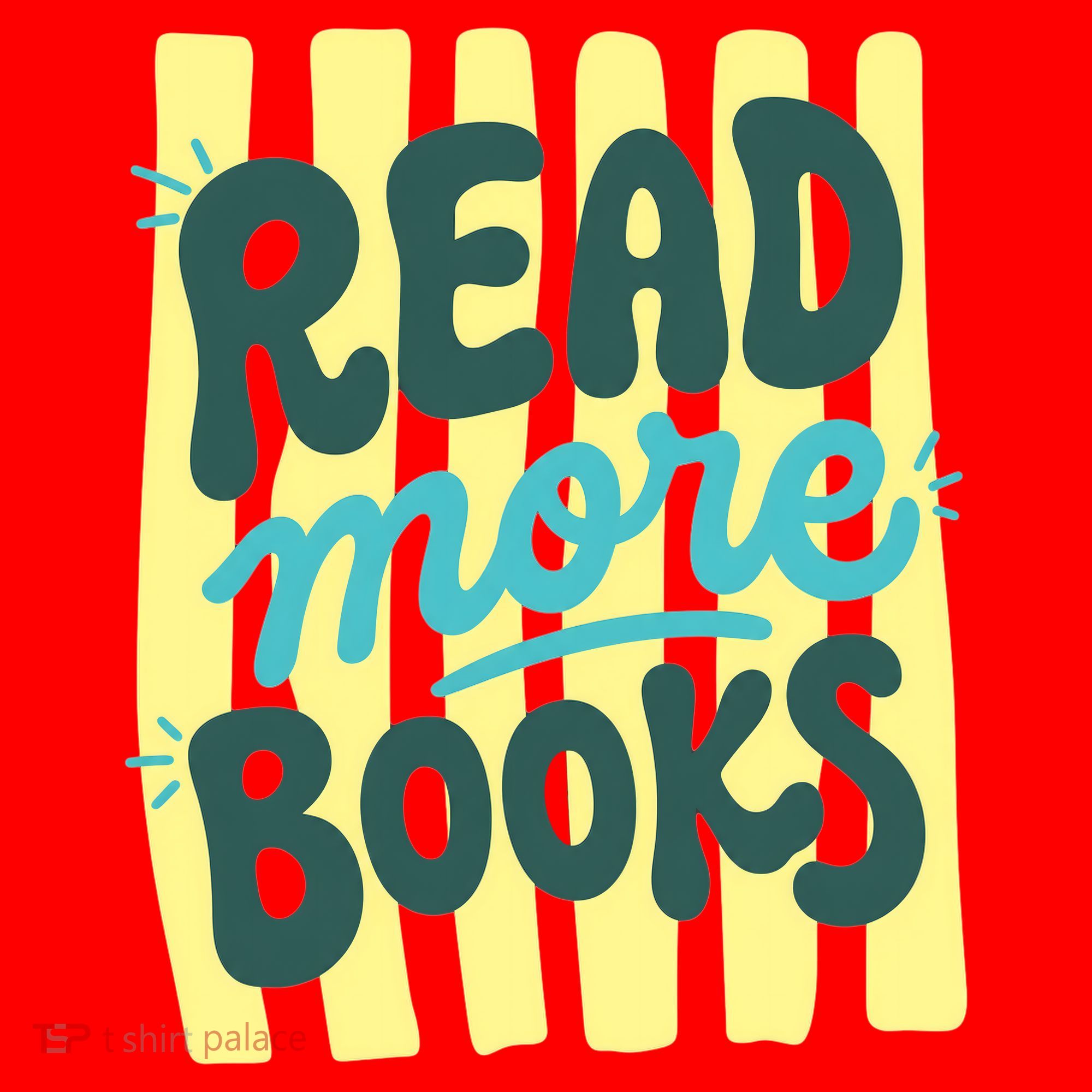 Read More Books Stripes Bookish Gift Santa Hat
