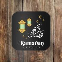 Ramadan Mubarak Cool Islamic Fasting Outfit Coaster thumb 0