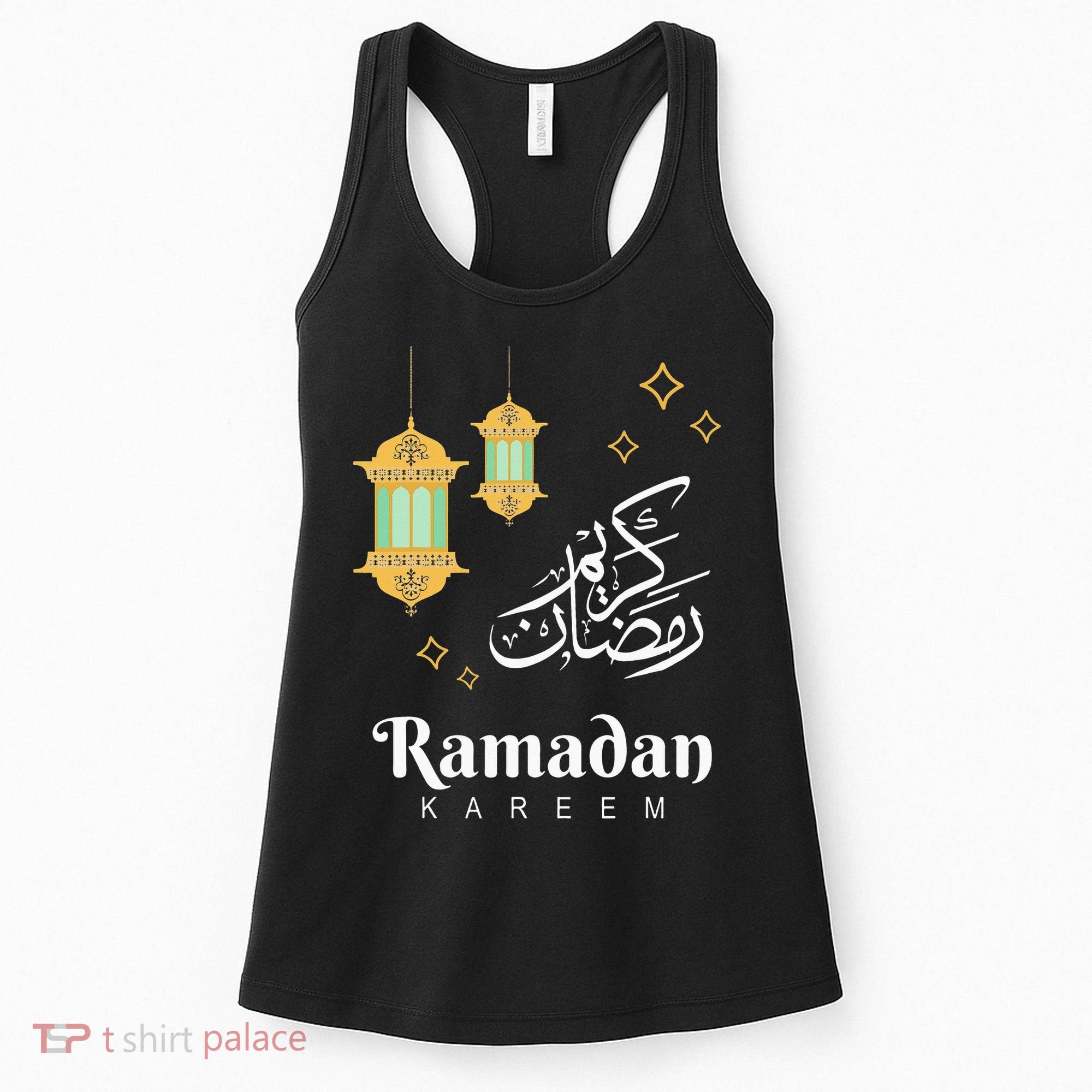 Ramadan Mubarak Cool Islamic Fasting Outfit Women's Tank Top