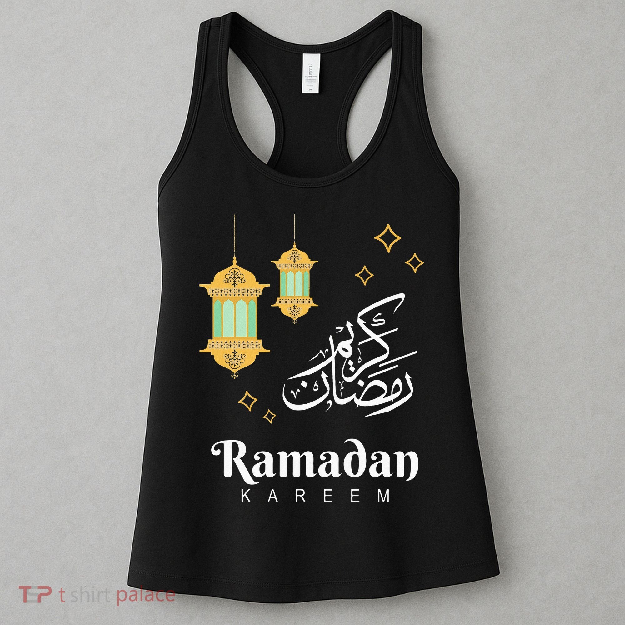Ramadan Mubarak Cool Islamic Fasting Outfit Women's Tank Top