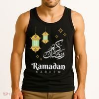 Ramadan Mubarak Cool Islamic Fasting Outfit Tank Top thumb 3