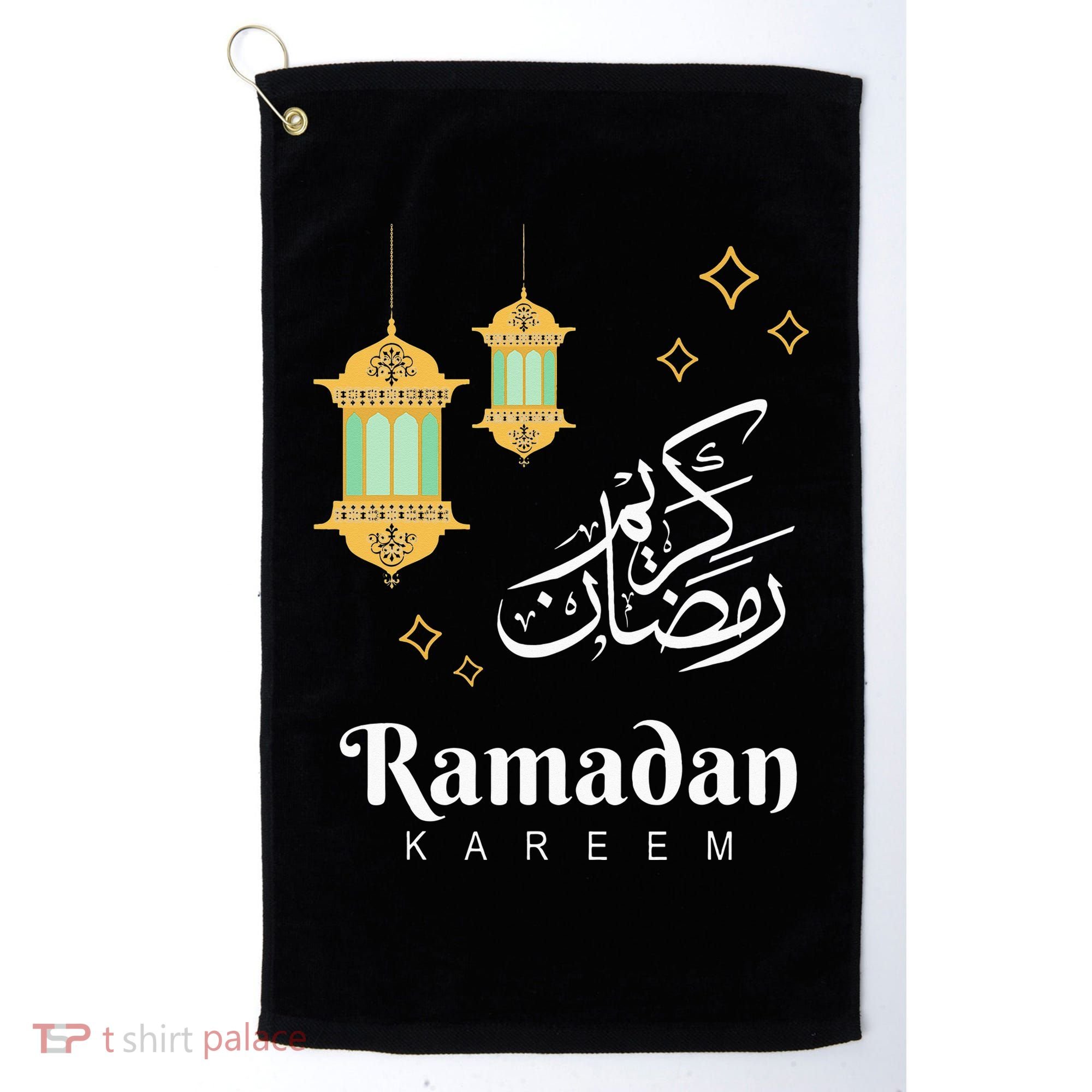 Ramadan Mubarak Cool Islamic Fasting Outfit Golf Towel