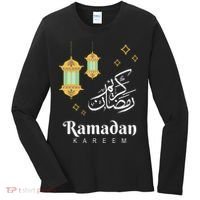 Ramadan Mubarak Cool Islamic Fasting Outfit Women's Long Sleeve Shirt thumb 0