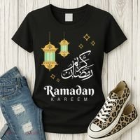 Ramadan Mubarak Cool Islamic Fasting Outfit Women's T-Shirt thumb 3