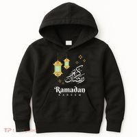 Ramadan Mubarak Cool Islamic Fasting Outfit Kids Hoodie thumb 0