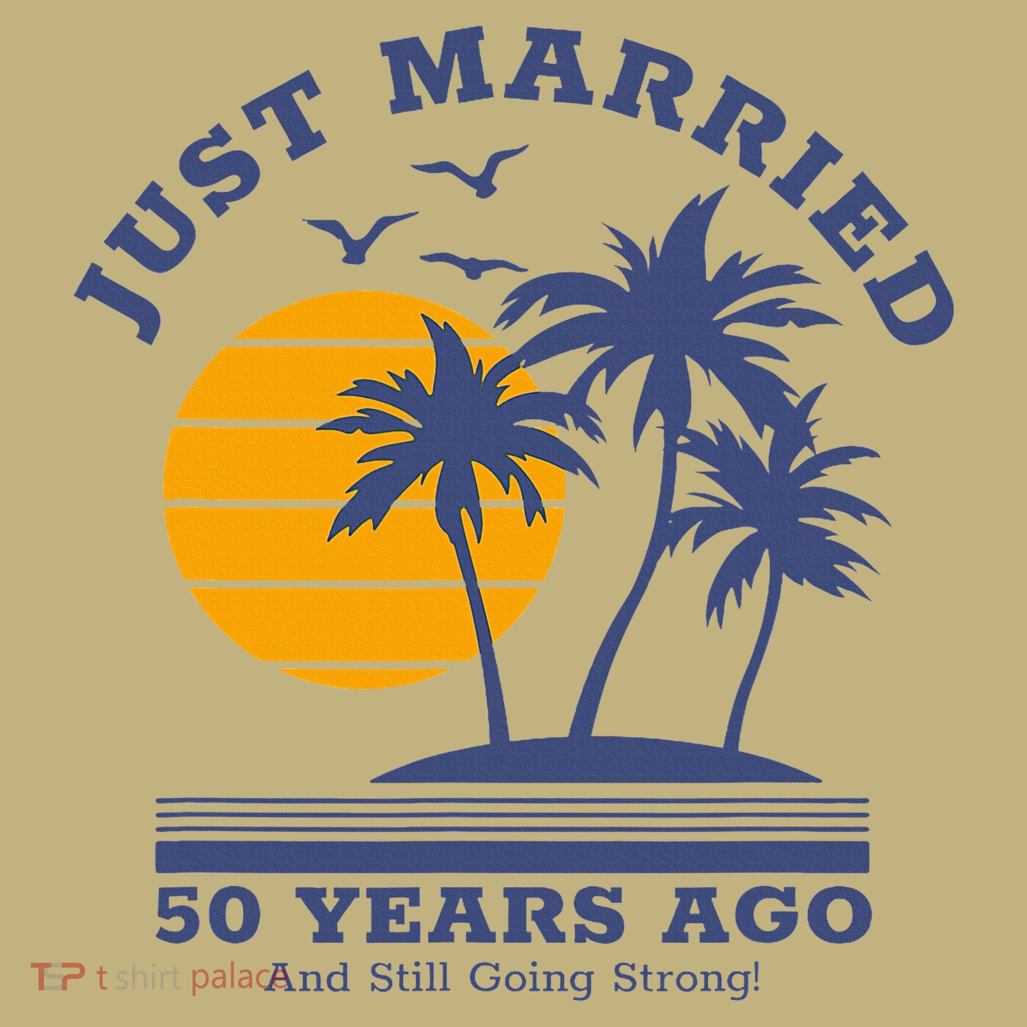 Romantic Matching Couples Golden 50th Wedding Anniversary Mousepad