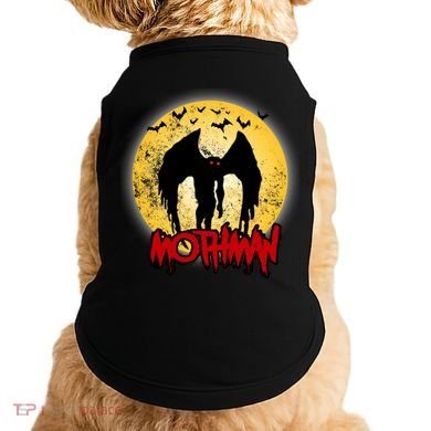 Retro Mothman Cover Doggie Tank