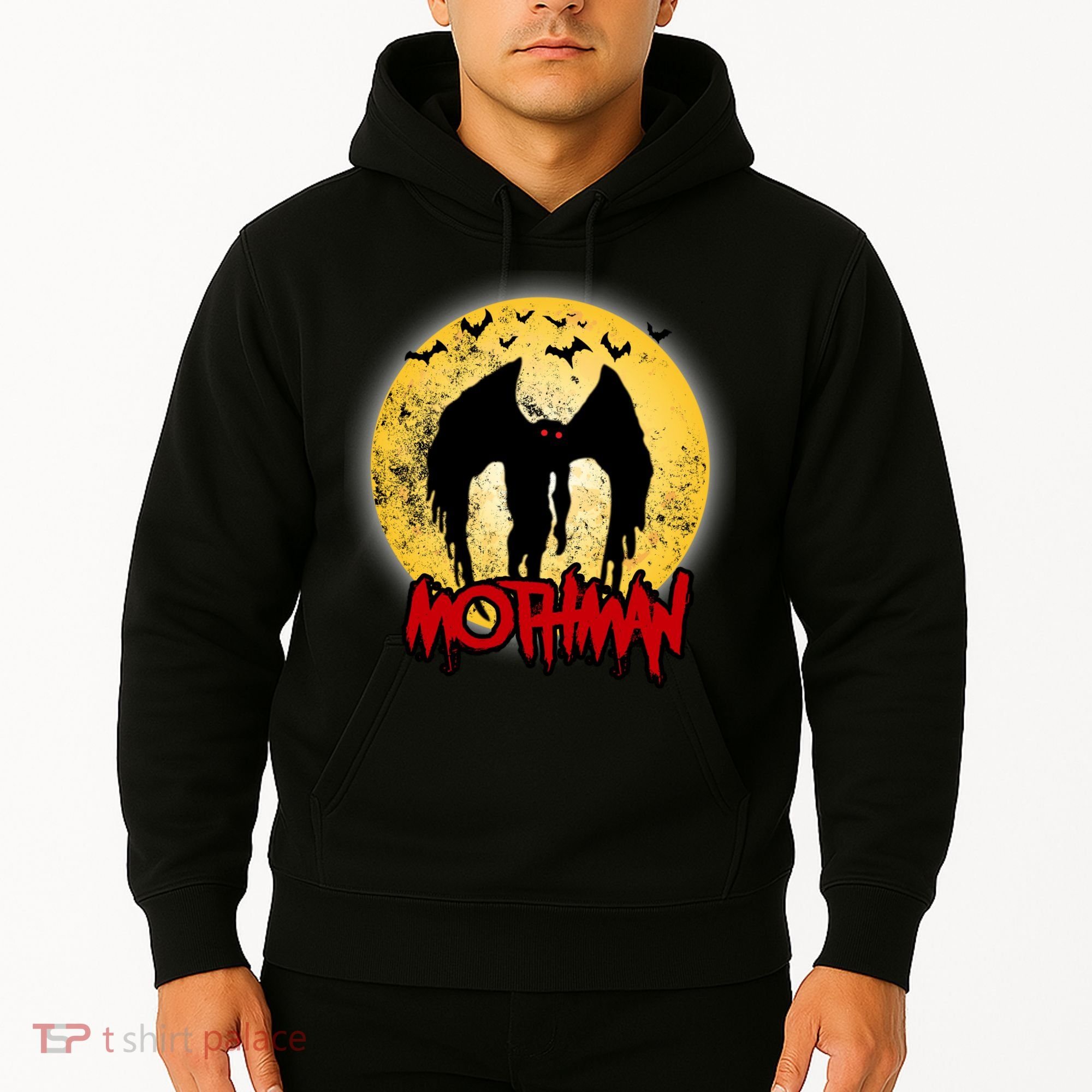 Retro Mothman Cover Hoodie