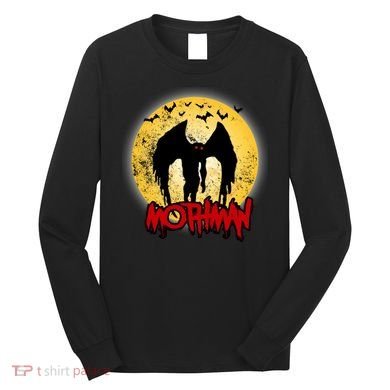 Retro Mothman Cover Long Sleeve Shirt
