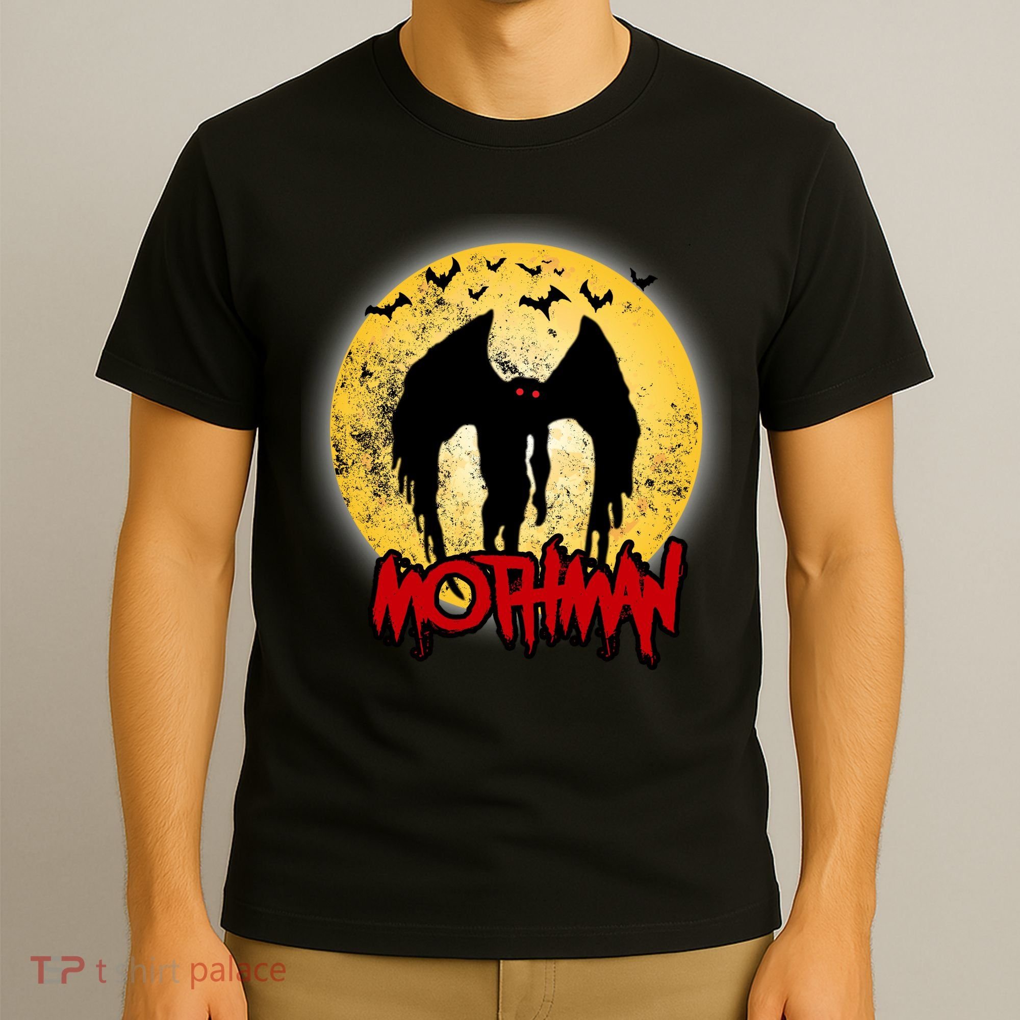 Retro Mothman Cover T-Shirt