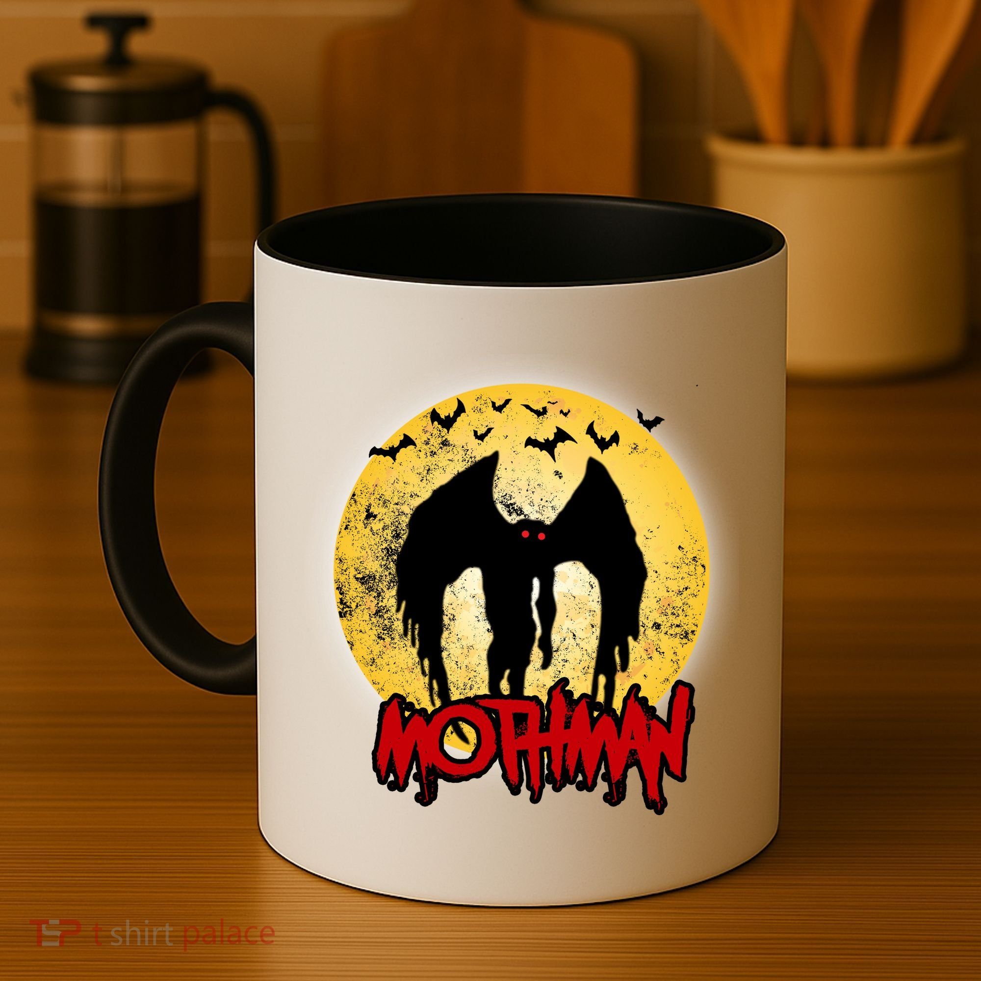 Retro Mothman Cover Coffee Mug