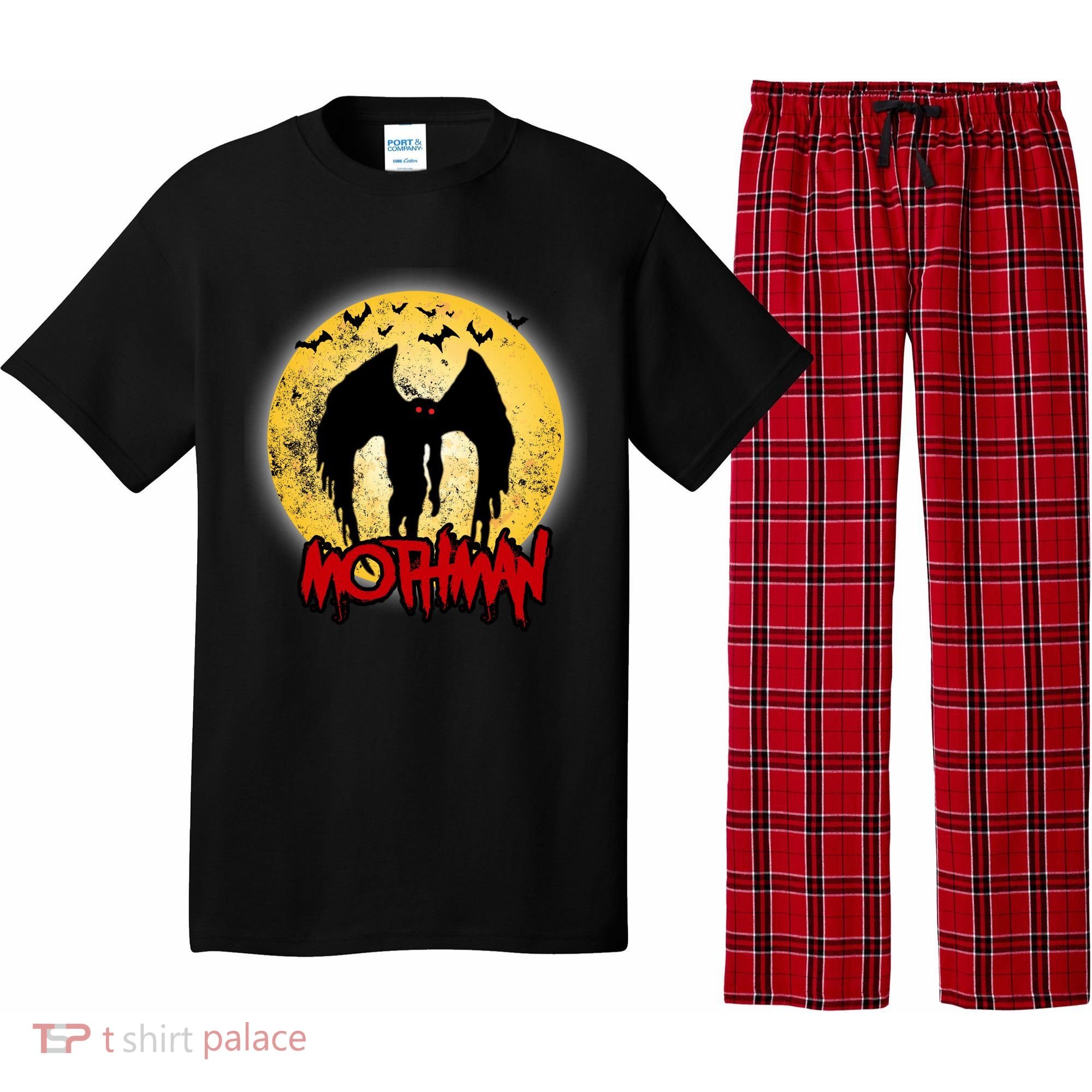 Retro Mothman Cover Pajama Set
