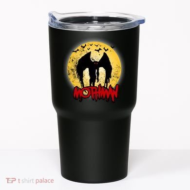 Retro Mothman Cover Tumbler