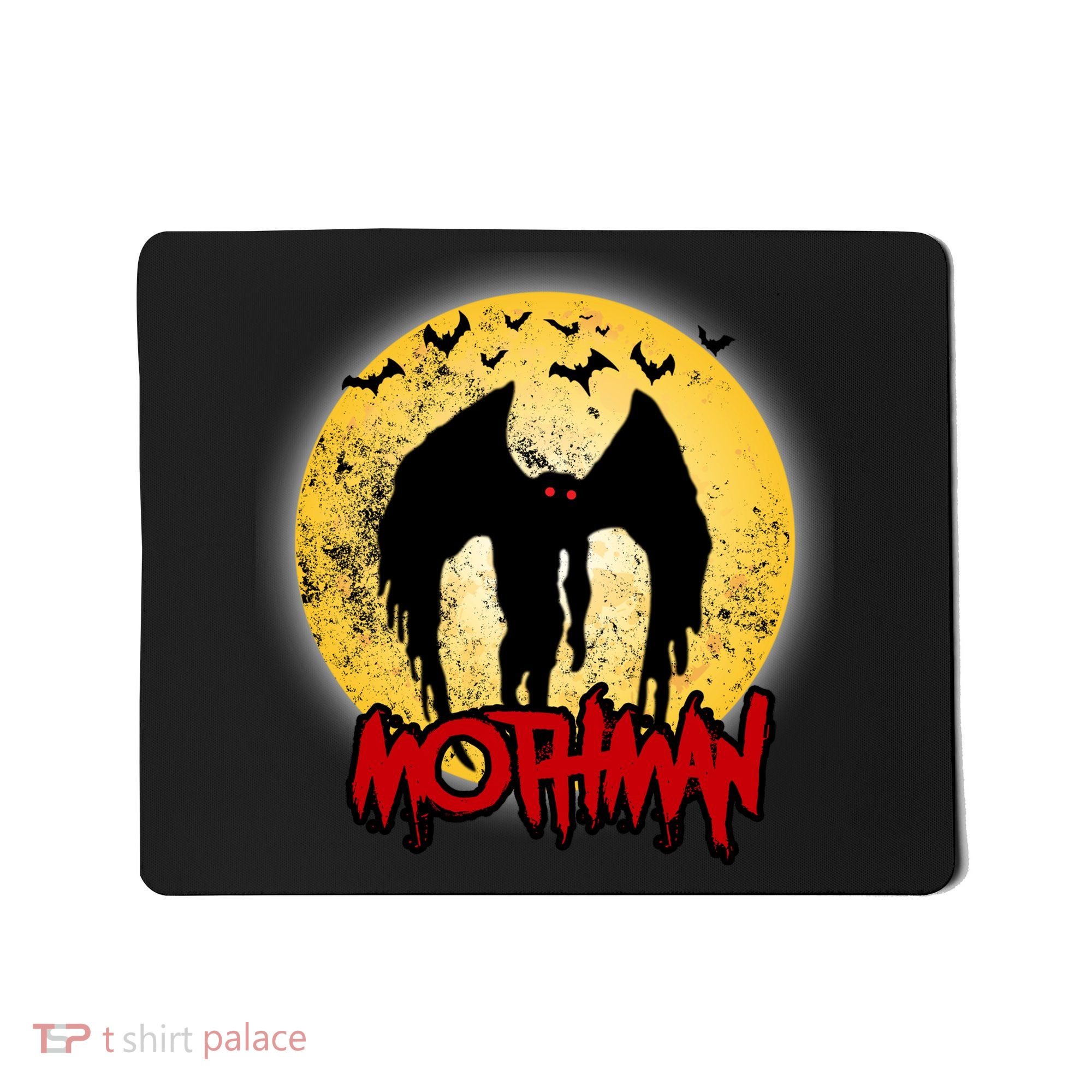 Retro Mothman Cover Mousepad