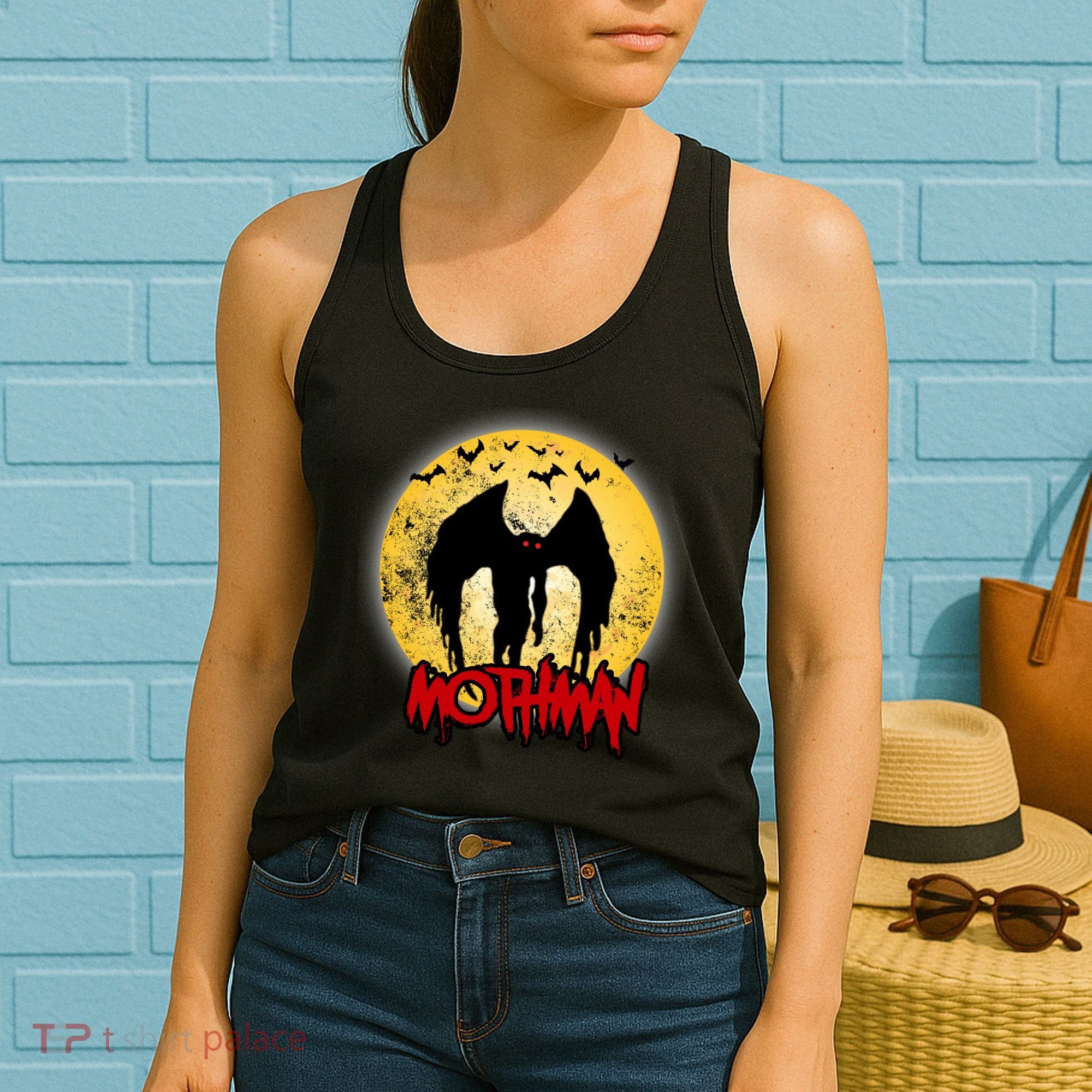 Retro Mothman Cover Women's Tank Top