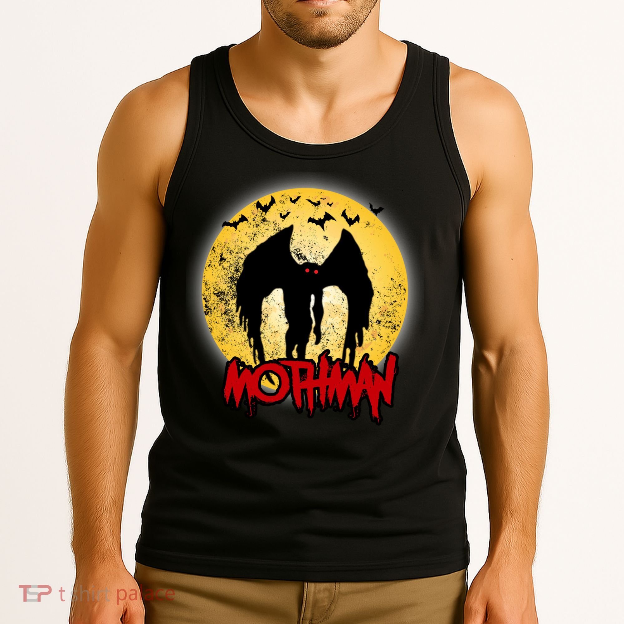 Retro Mothman Cover Tank Top