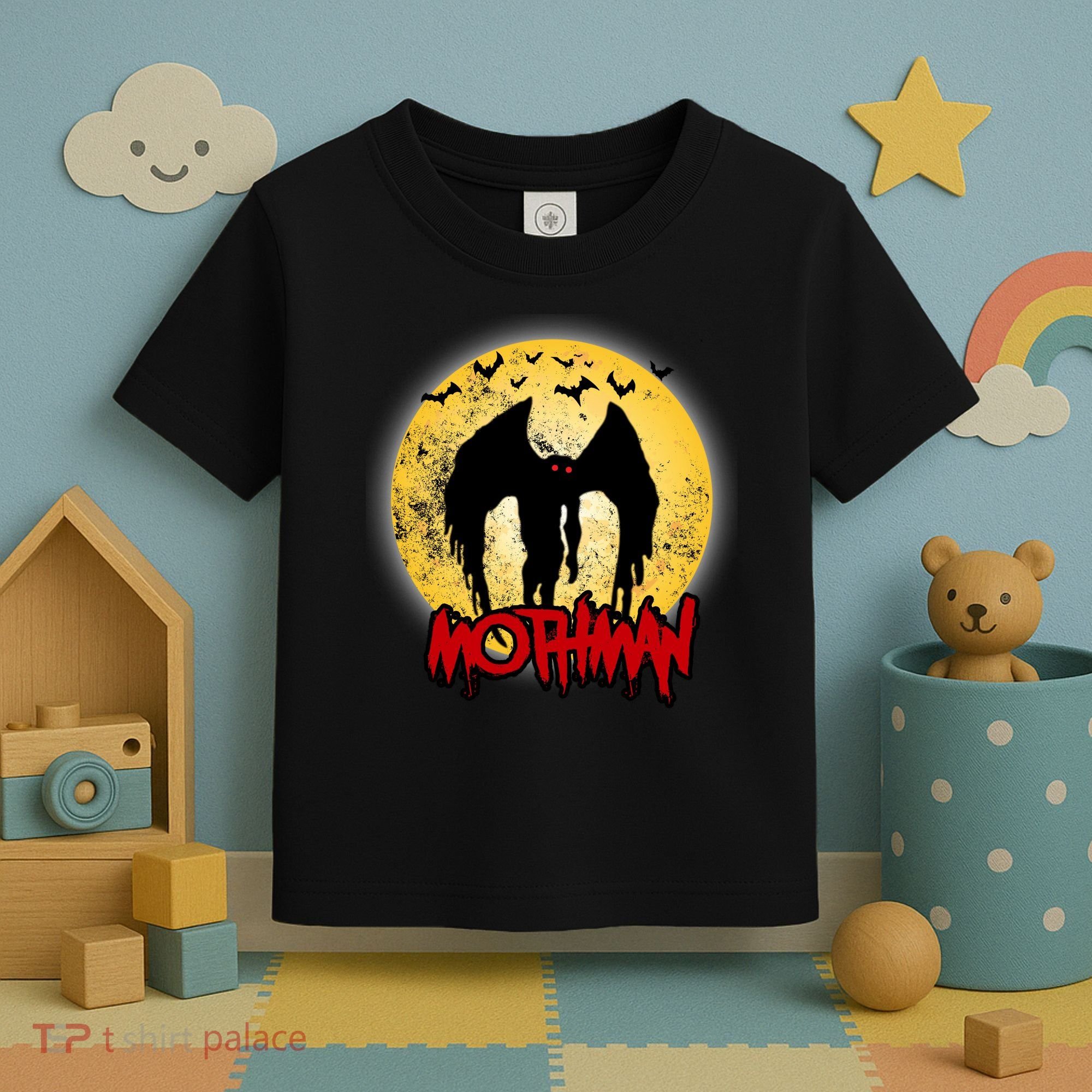 Retro Mothman Cover Toddler T-Shirt