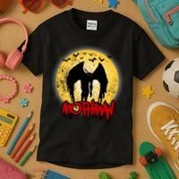 Retro Mothman Cover Kids T-Shirt thumb 3
