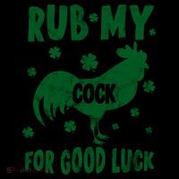 Rub My Cock For Good Lucky Funny St Patrick's Day Coffee Mug thumb 5
