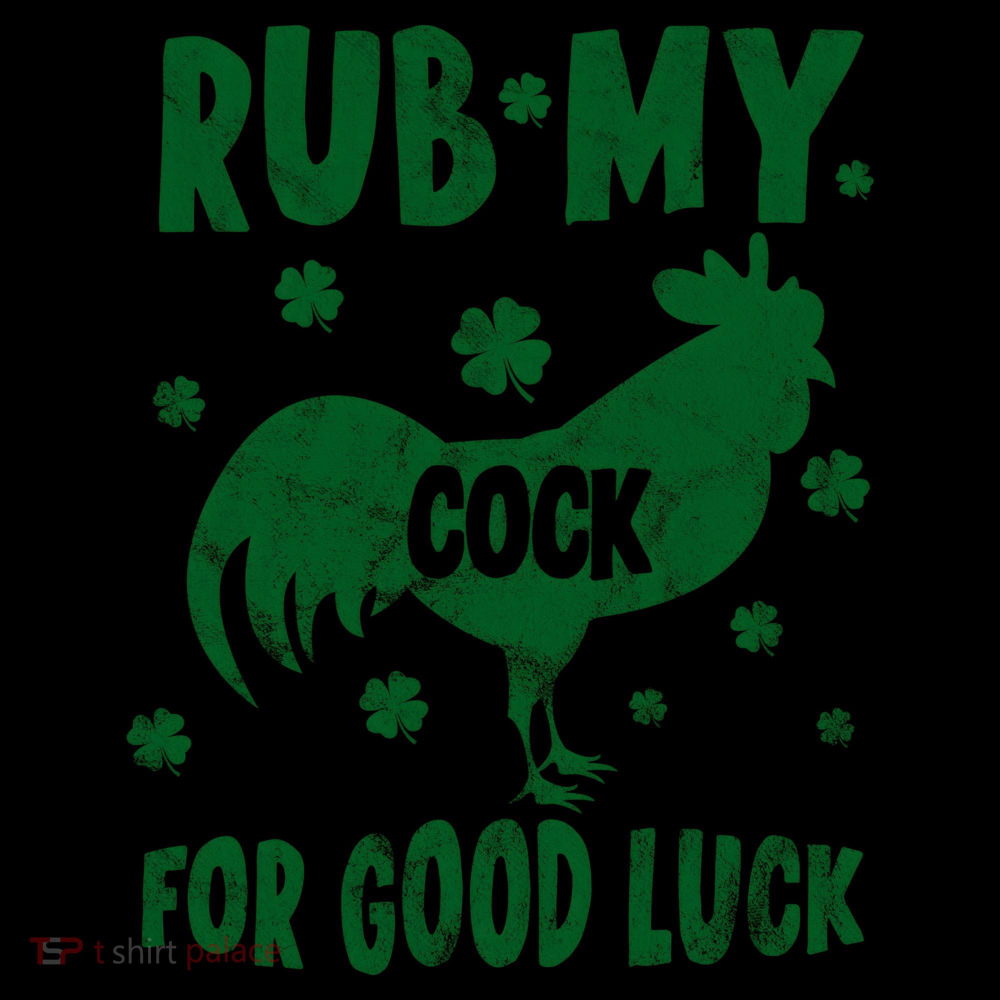 Rub My Cock For Good Lucky Funny St Patrick's Day Coffee Mug