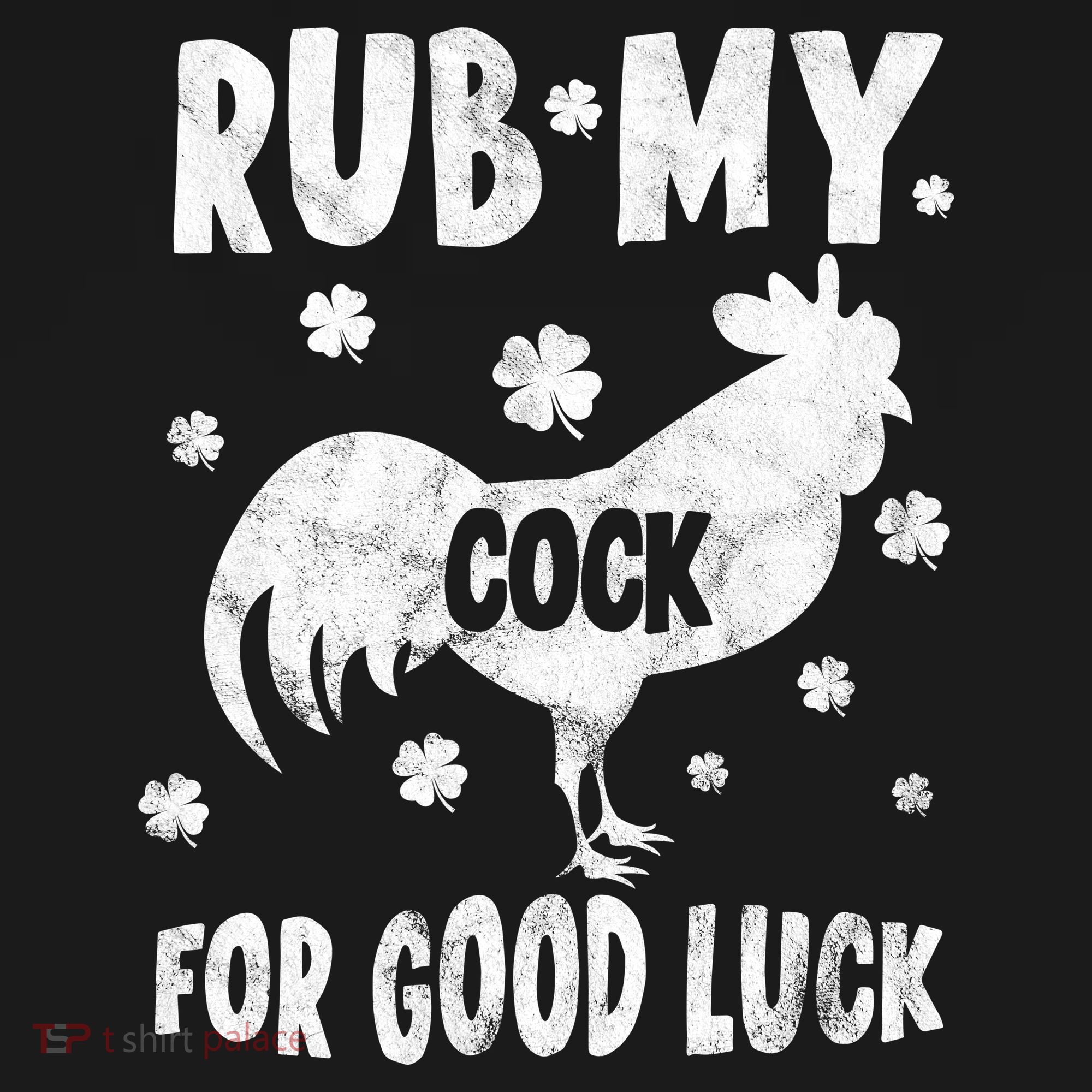 Rub My Cock For Good Lucky Funny St Patrick's Day Women's Tank Top
