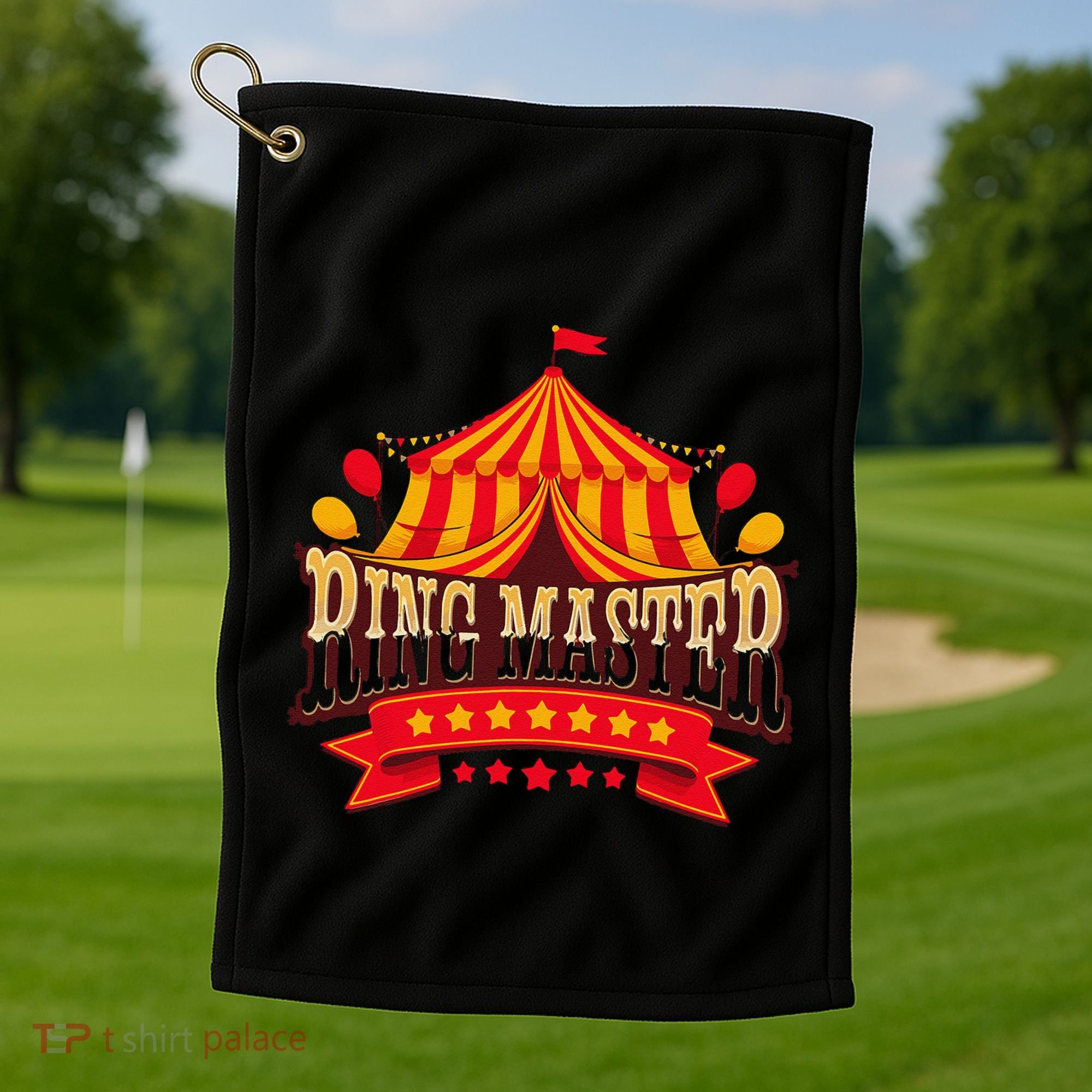 Ring Master Circus Staff Carnival Party Golf Towel