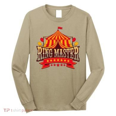 Ring Master Circus Staff Carnival Party Long Sleeve Shirt