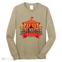 Ring Master Circus Staff Carnival Party Long Sleeve Shirt thumb 0