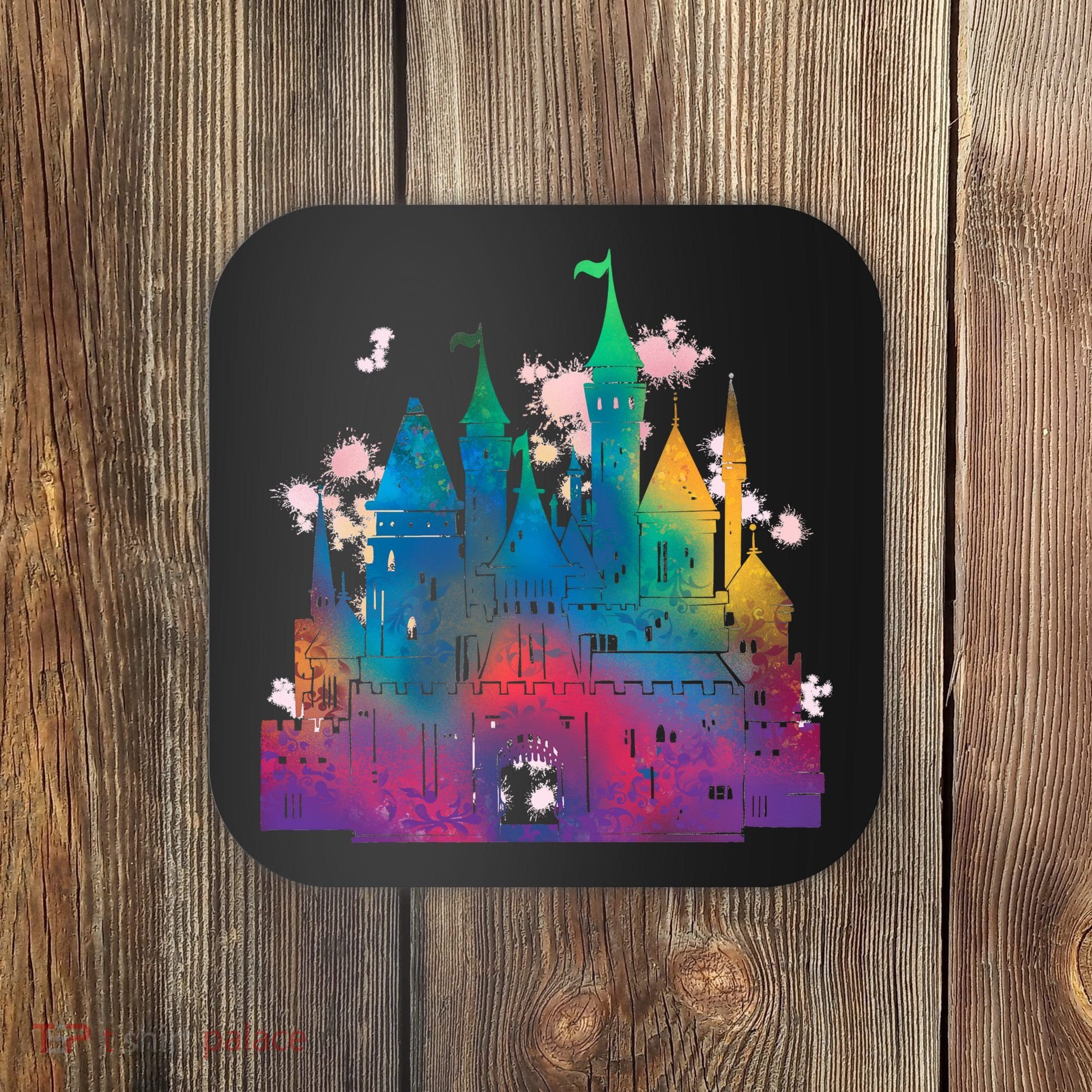 Rainbow Magical Castle Coaster
