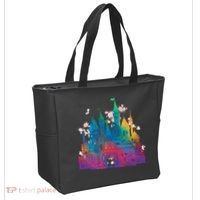 Rainbow Magical Castle Tote Bag thumb 2