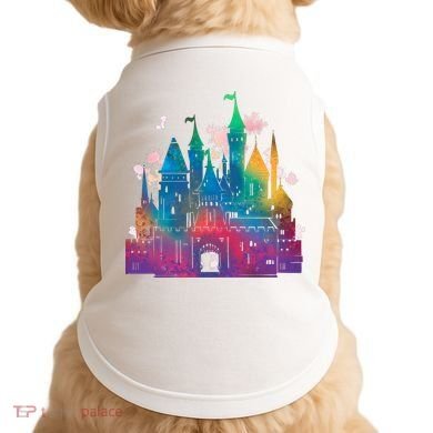 Rainbow Magical Castle Doggie Tank