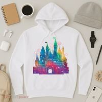 Rainbow Magical Castle Hoodie thumb 3