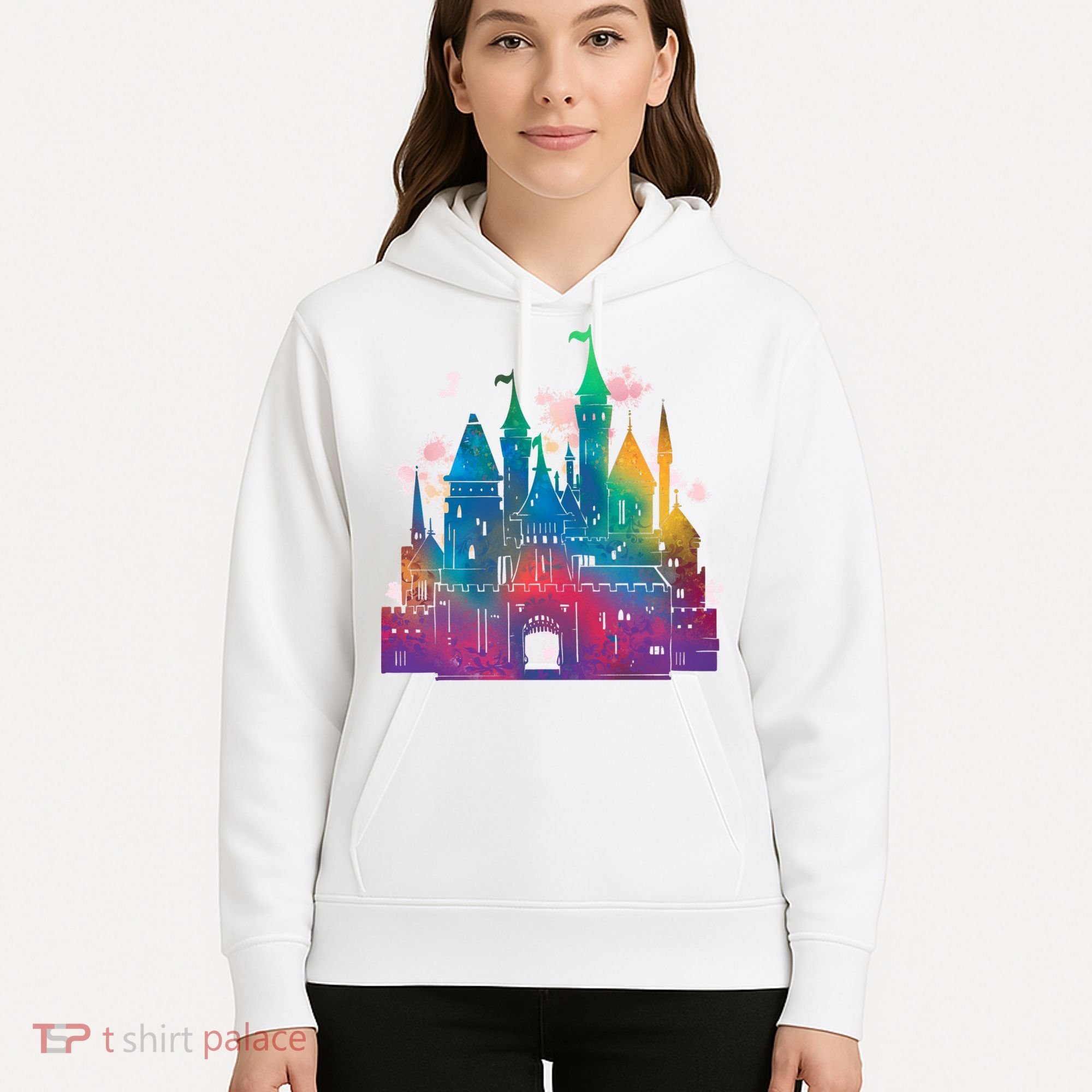 Rainbow Magical Castle Hoodie