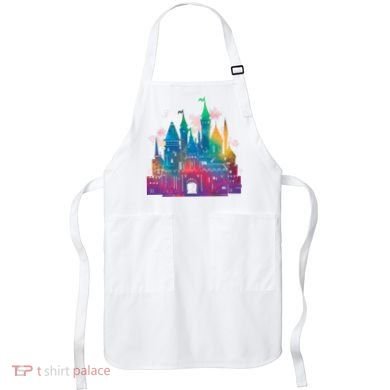 Rainbow Magical Castle Apron