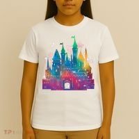 Rainbow Magical Castle T-Shirt thumb 4