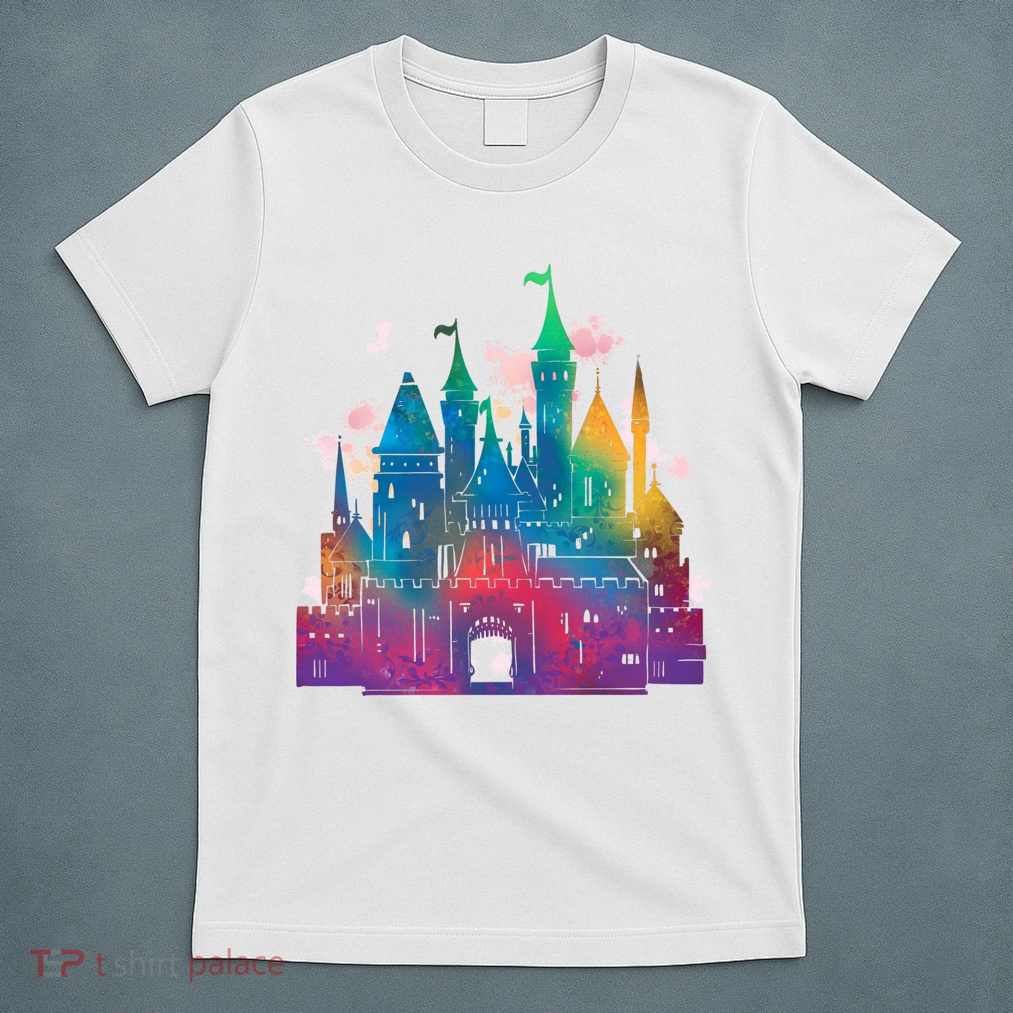 Rainbow Magical Castle T-Shirt