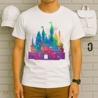 Rainbow Magical Castle T-Shirt thumb 6