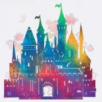 Rainbow Magical Castle Button thumb 1
