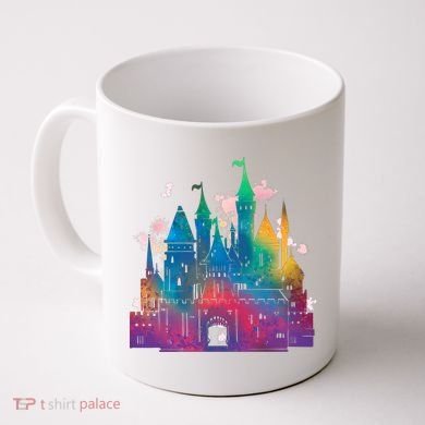 Rainbow Magical Castle Coffee Mug