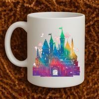 Rainbow Magical Castle Coffee Mug thumb 2