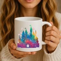 Rainbow Magical Castle Coffee Mug thumb 3
