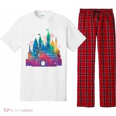Rainbow Magical Castle Pajama Set