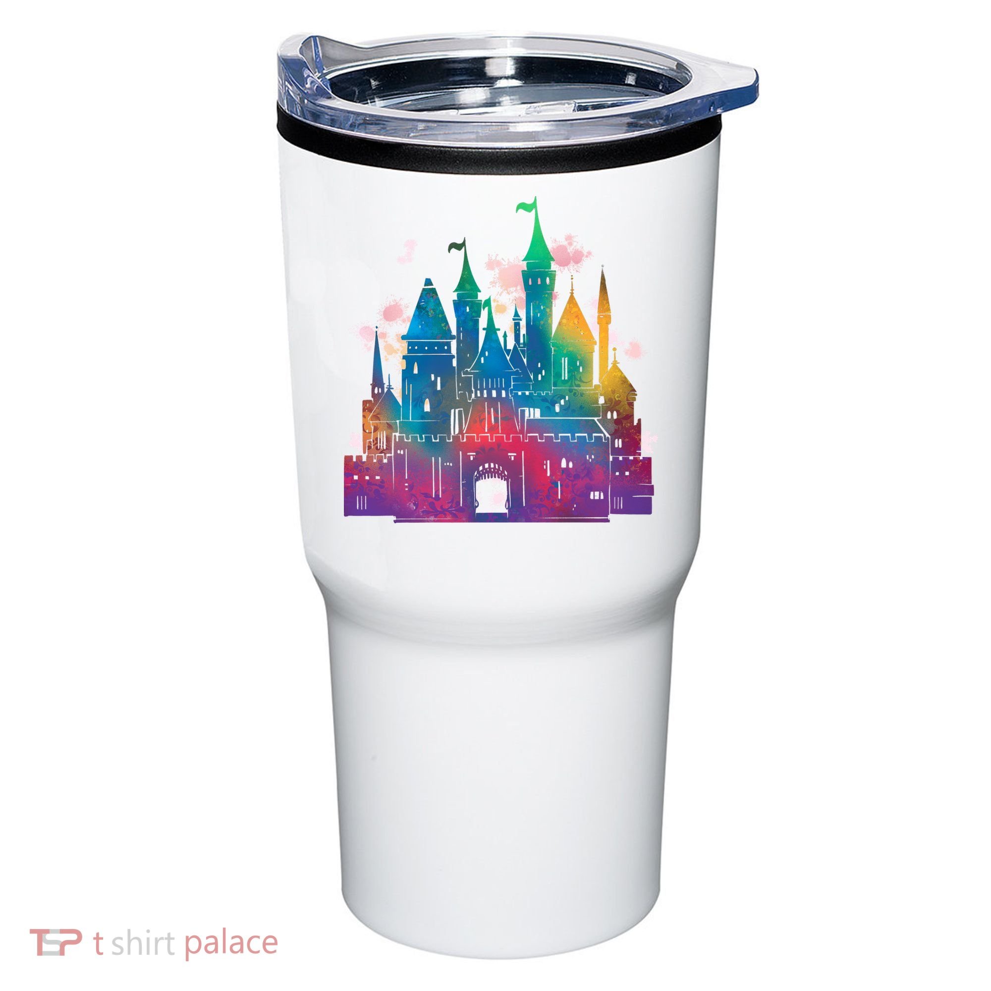 Rainbow Magical Castle Tumbler