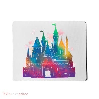 Rainbow Magical Castle Mousepad