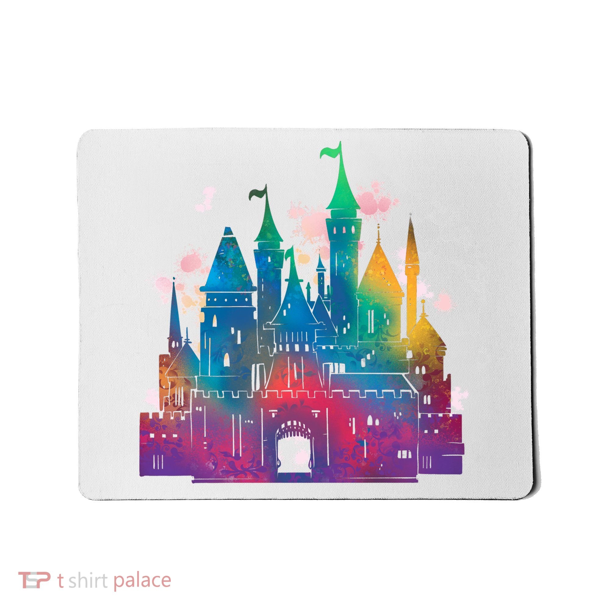 Rainbow Magical Castle Mousepad