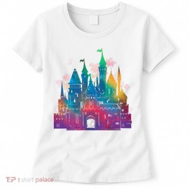 Rainbow Magical Castle Women's T-Shirt