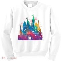 Rainbow Magical Castle Kids Sweatshirt thumb 0