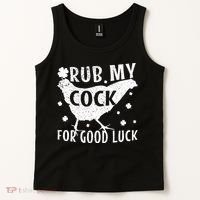 Rub My Cock For Good Luck Tank Top thumb 2